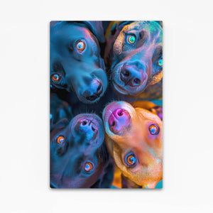 Dogs On Canvas Art
