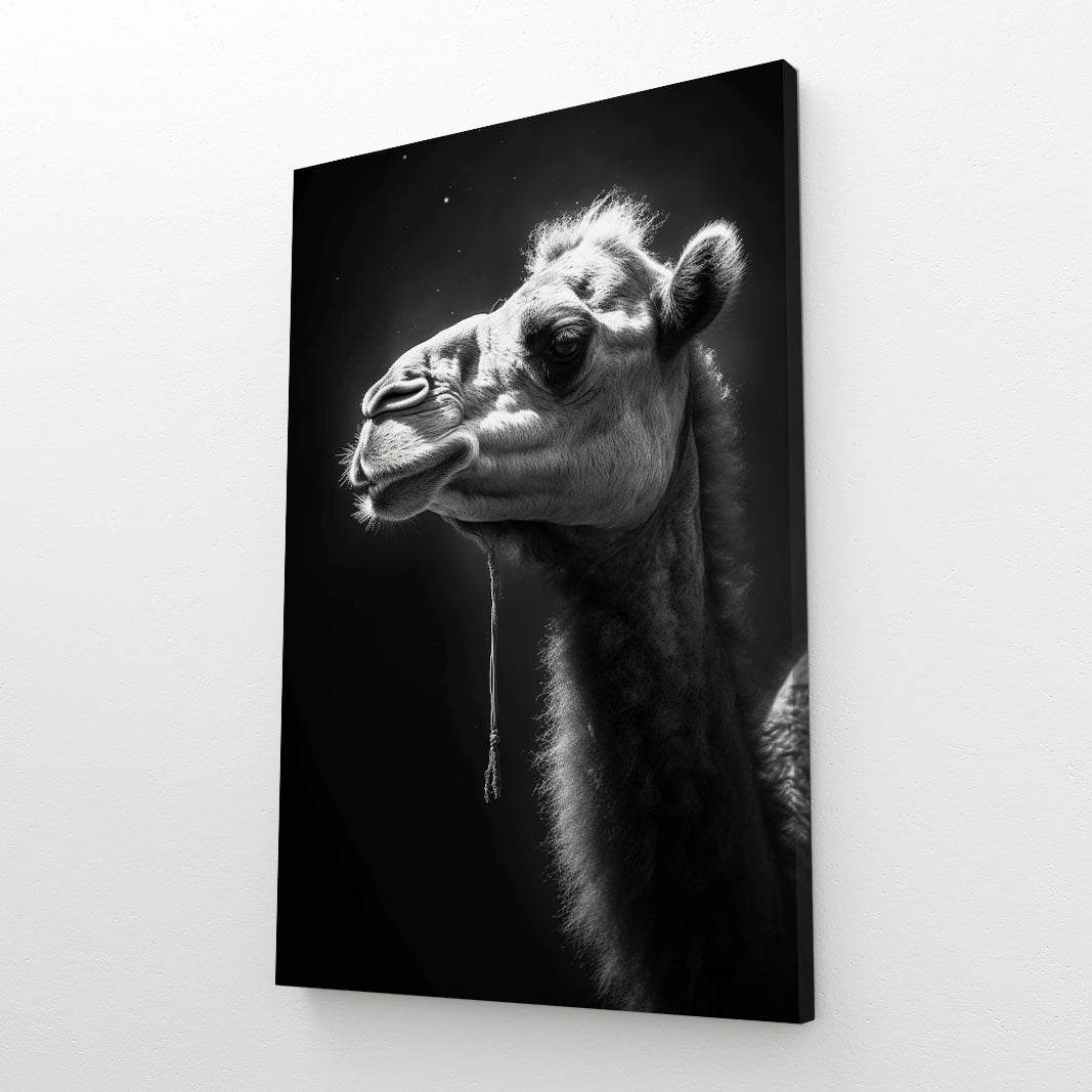 Dramatic Camel Photography Art – canvas print, view 2