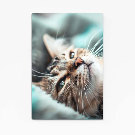 Dreamy Eyes Close Up Cat Art