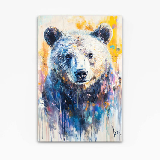 Drippy Bear Art