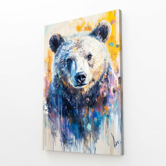 Drippy Bear Art