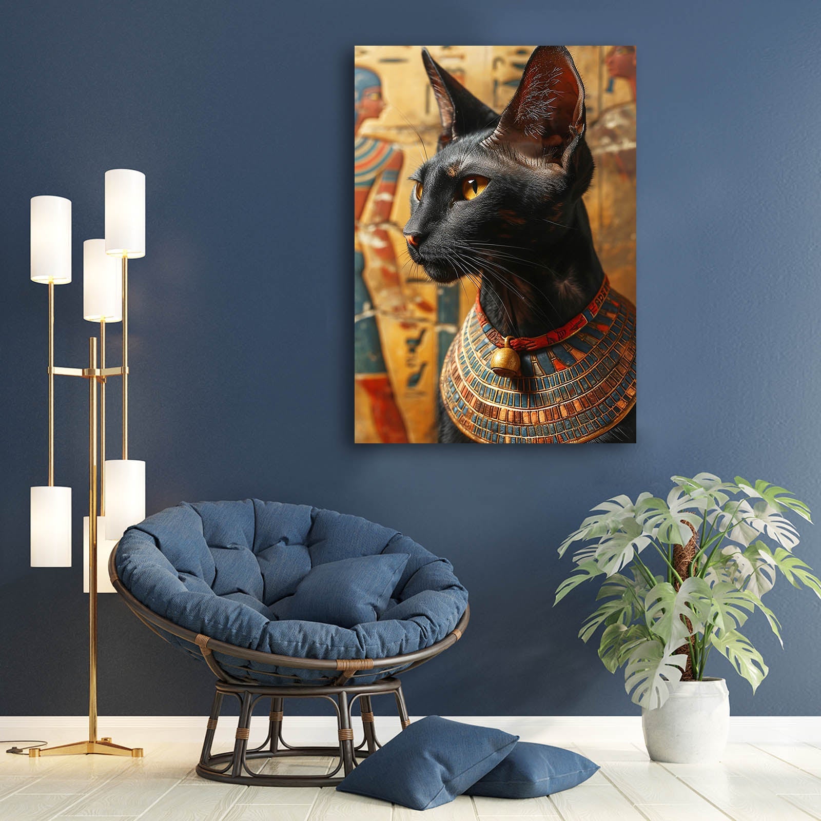 Egyptian Cat Wall Art