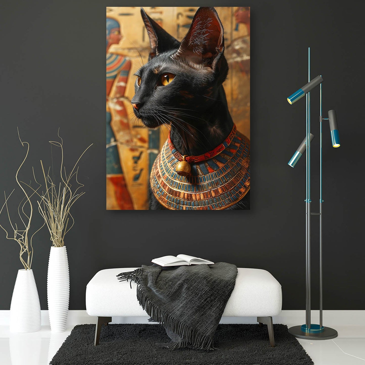 Egyptian Cat Wall Art