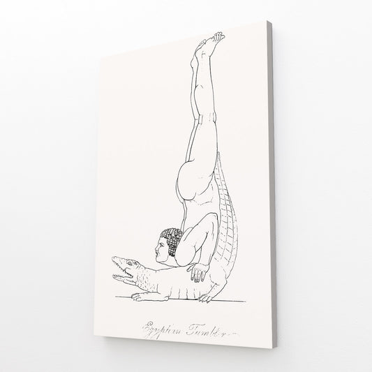 Egyptian Dancer Sketch Egyptian Canvas Art – egyptian dancer sketch egyptian canvas print