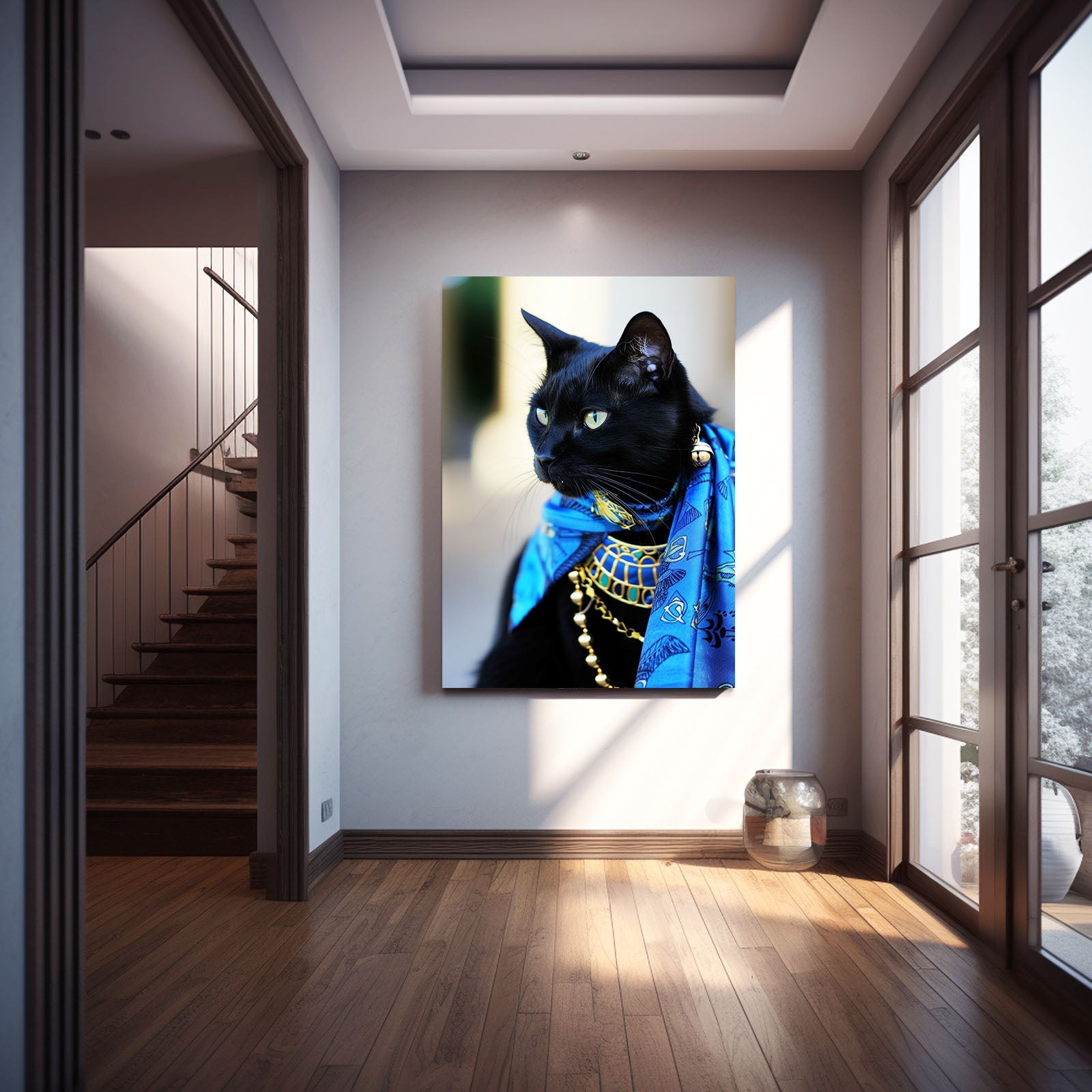 Egyptian Majesty Cat Art
