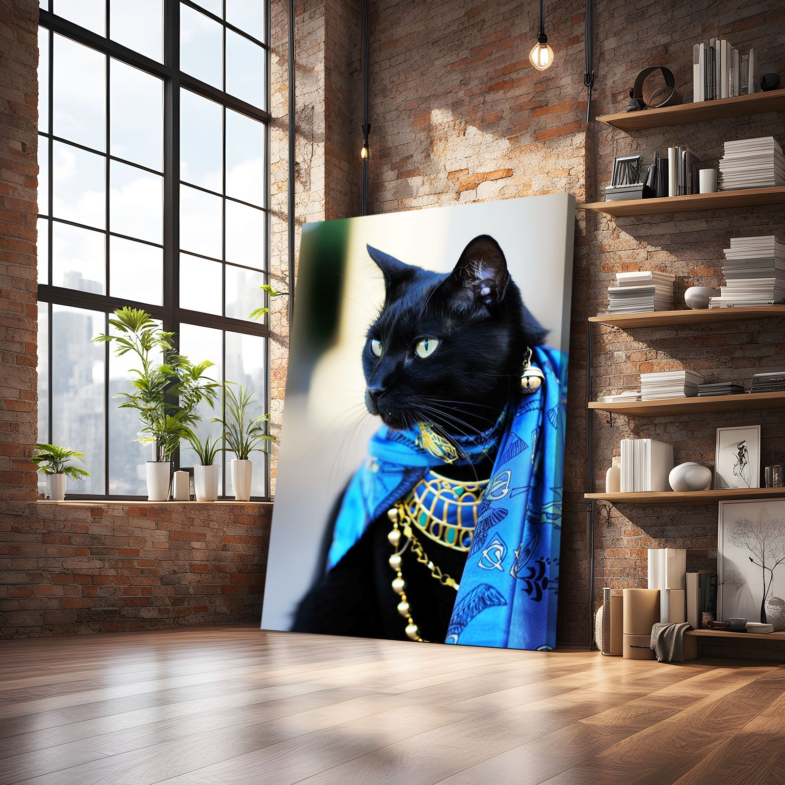 Egyptian Majesty Cat Art