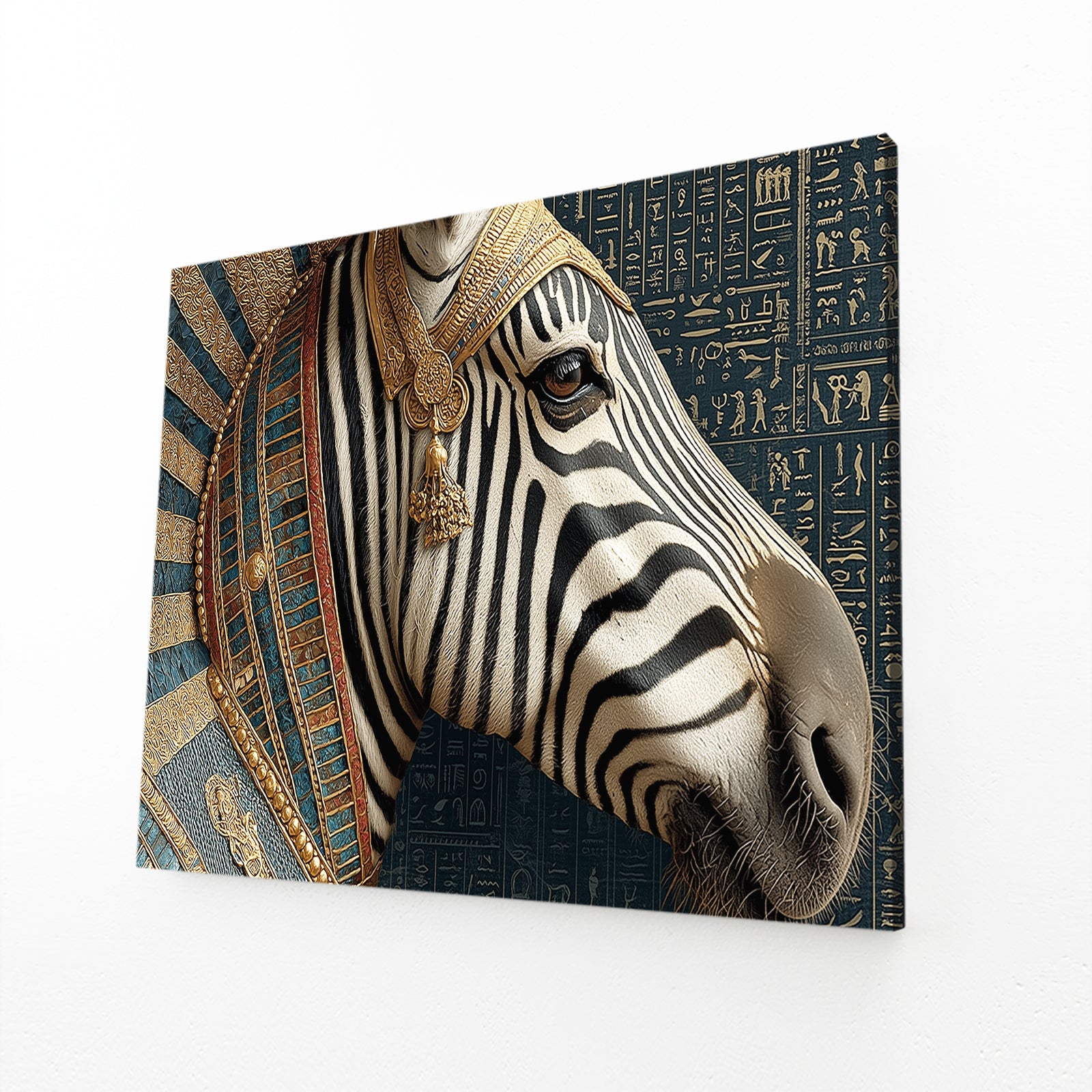 Egyptian Zebra Wall Art – egyptian canvas print