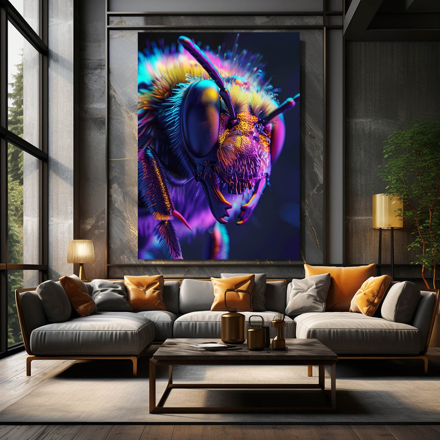Electric Bee Art