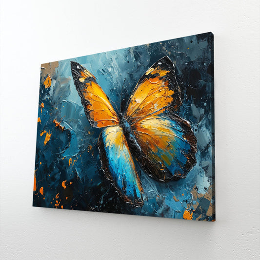 Electric Flame Butterfly Wall Art
