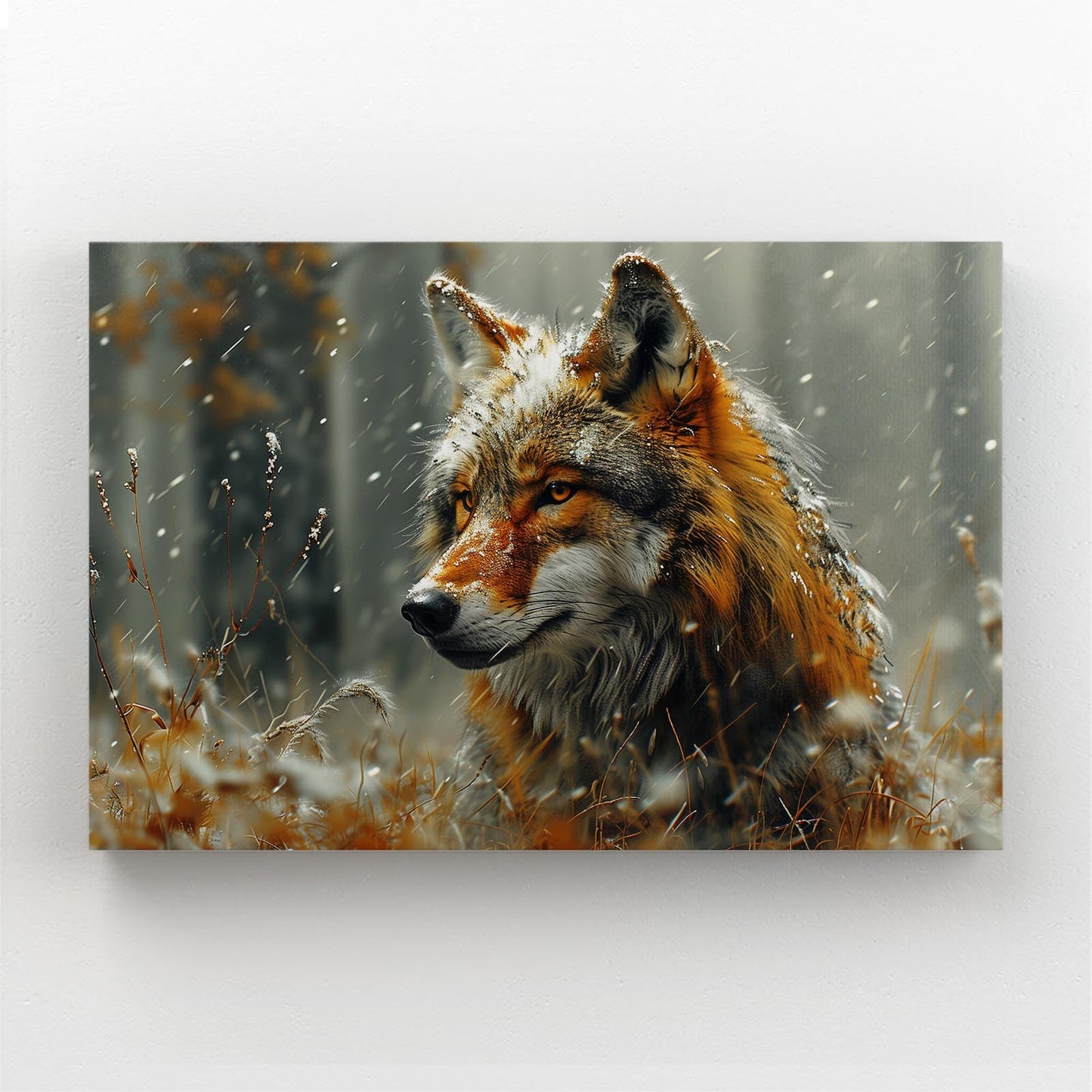 Elegant Wolf Art