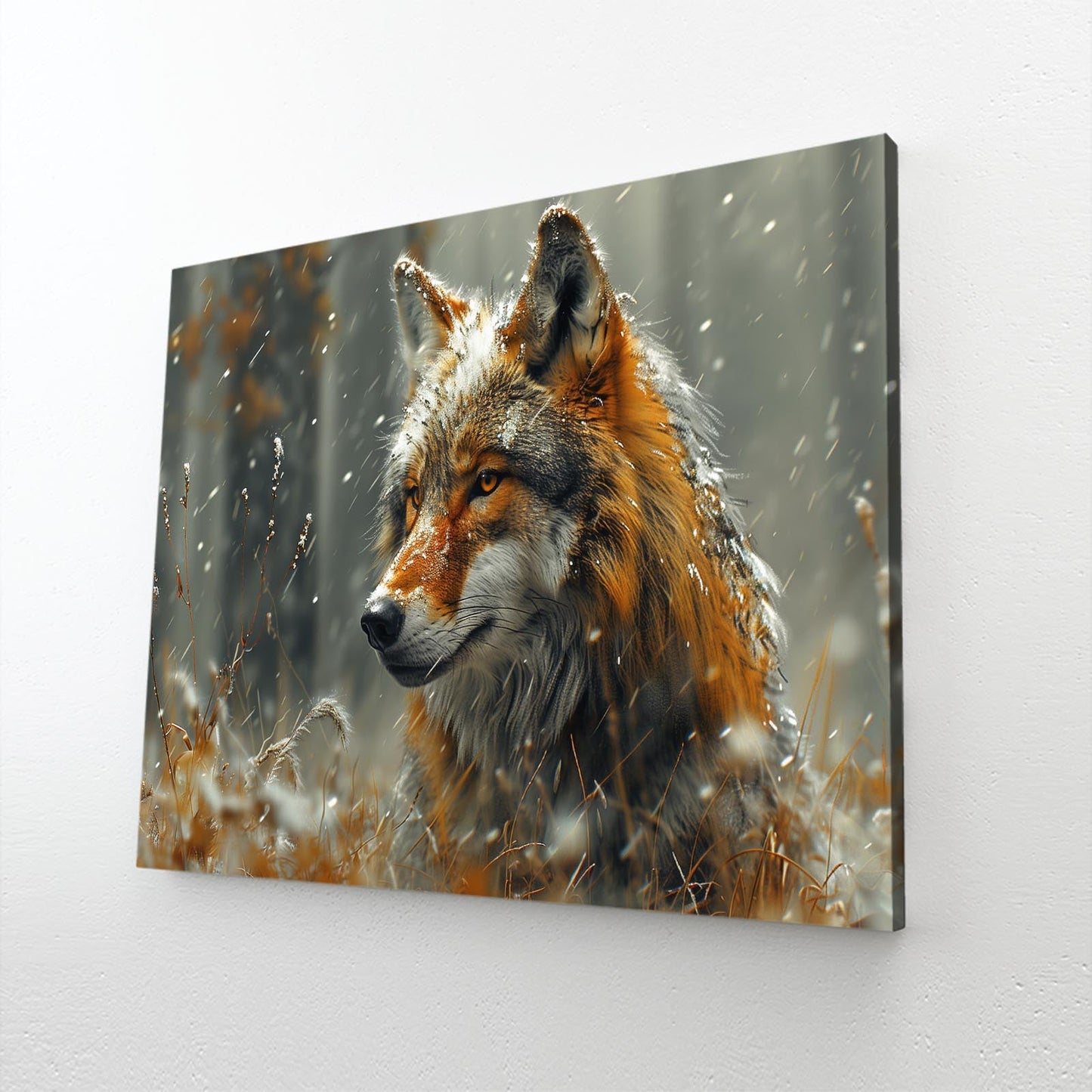 Elegant Wolf Art