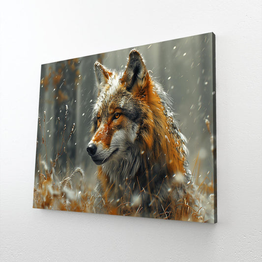 Elegant Wolf Art