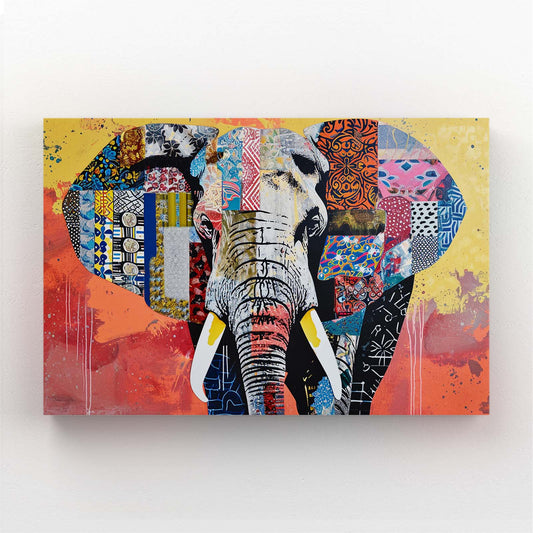 Elephant Abstract Art