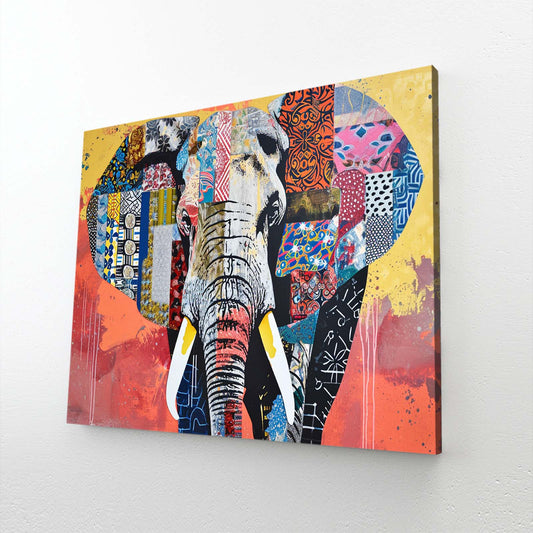 Elephant Abstract Art