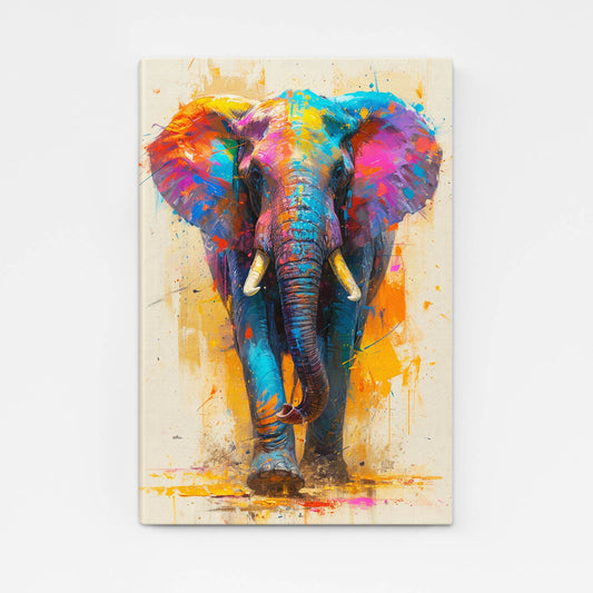 Elephant Abstract Pop Art