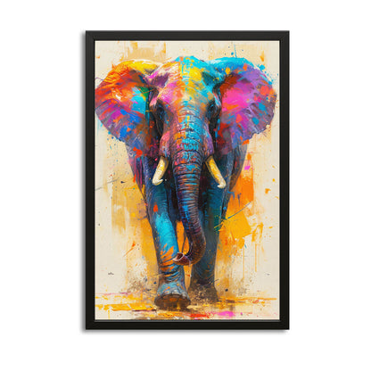 Elephant Abstract Pop Art