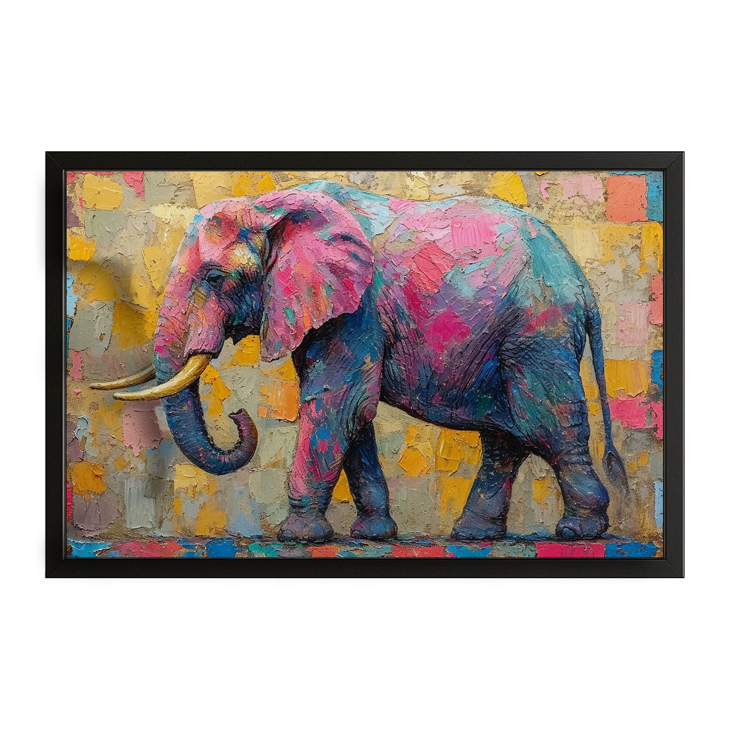 Elephant Art Canvas