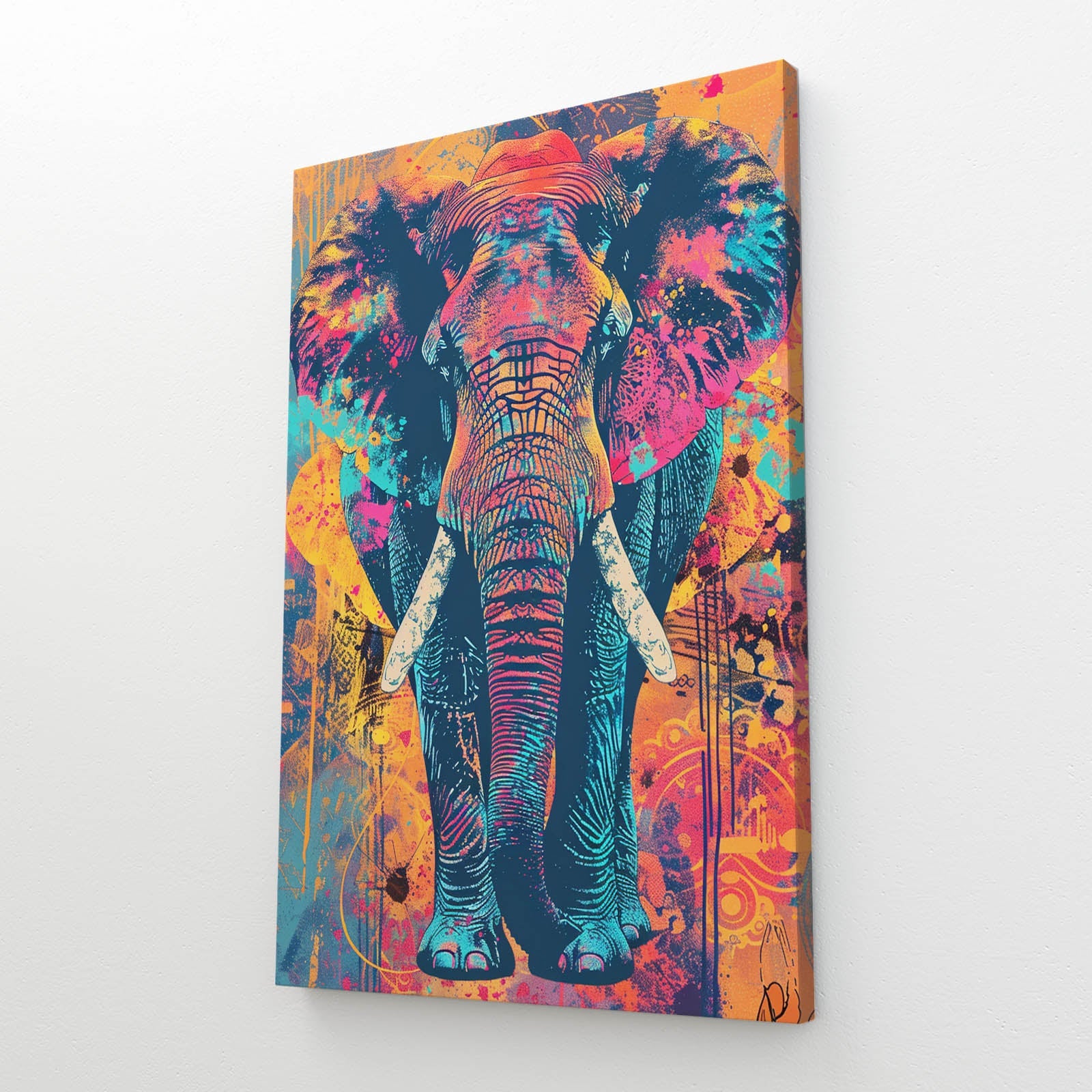 Elephant Boho Wall Art