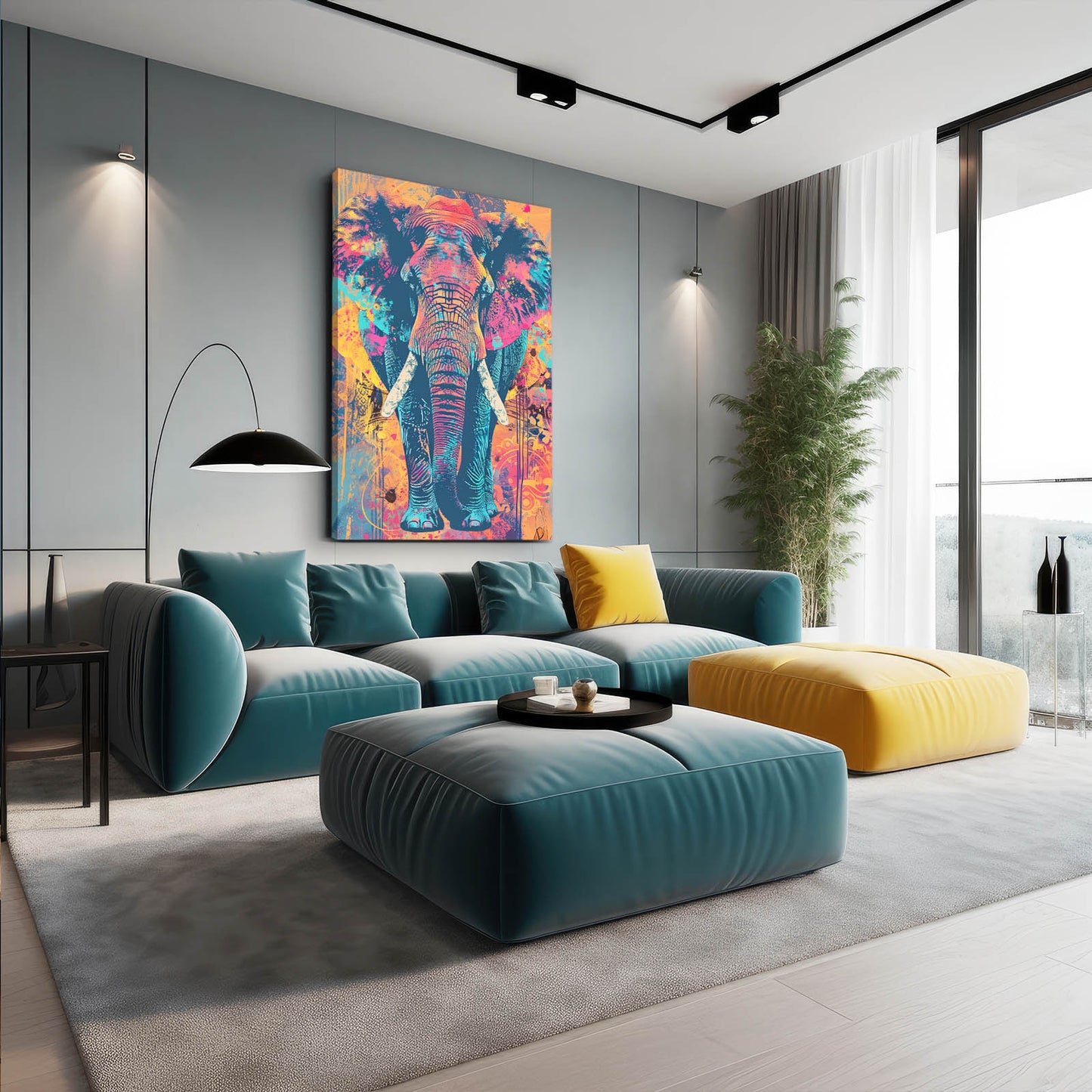 Elephant Boho Wall Art