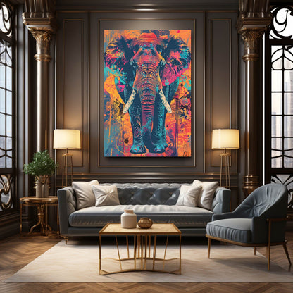Elephant Boho Wall Art