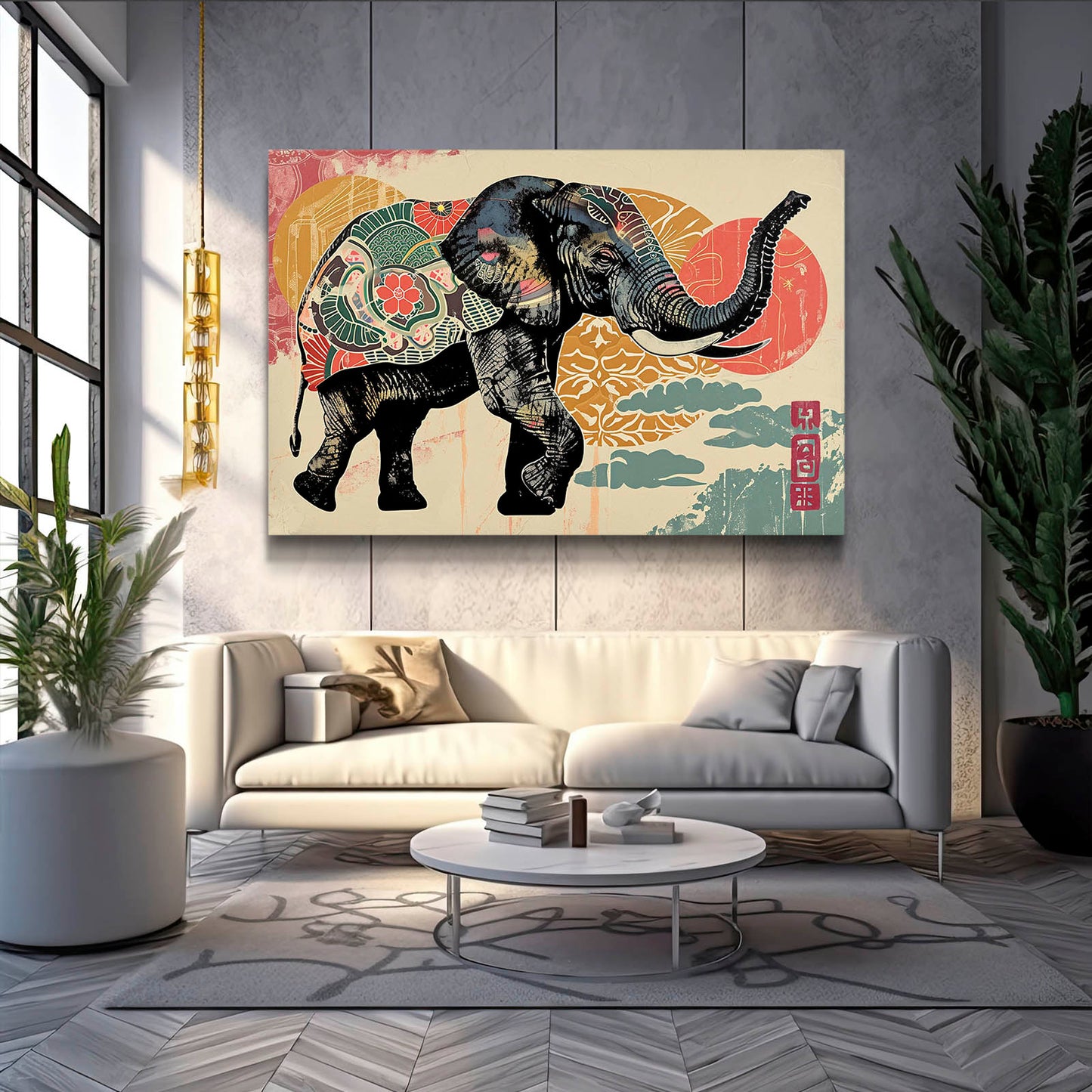Elephant Decorative Art