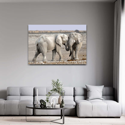 Elephant Family Wall Art