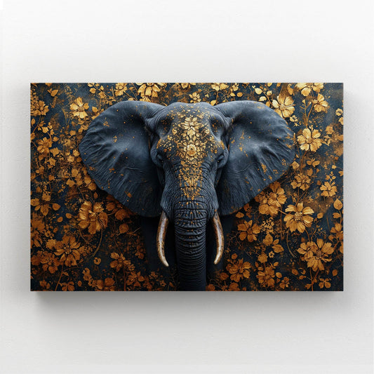 Elephant Floral Art
