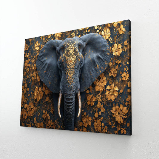 Elephant Floral Art