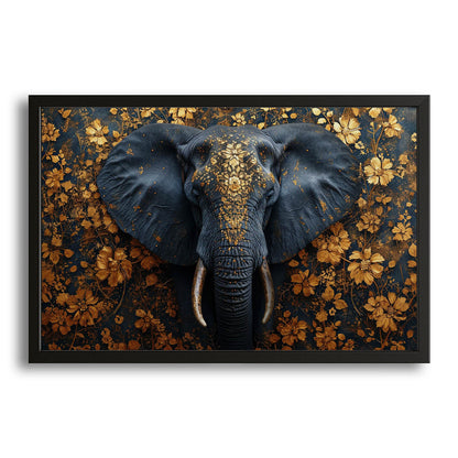 Elephant Floral Art