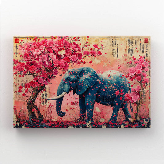 Elephant Flower Art