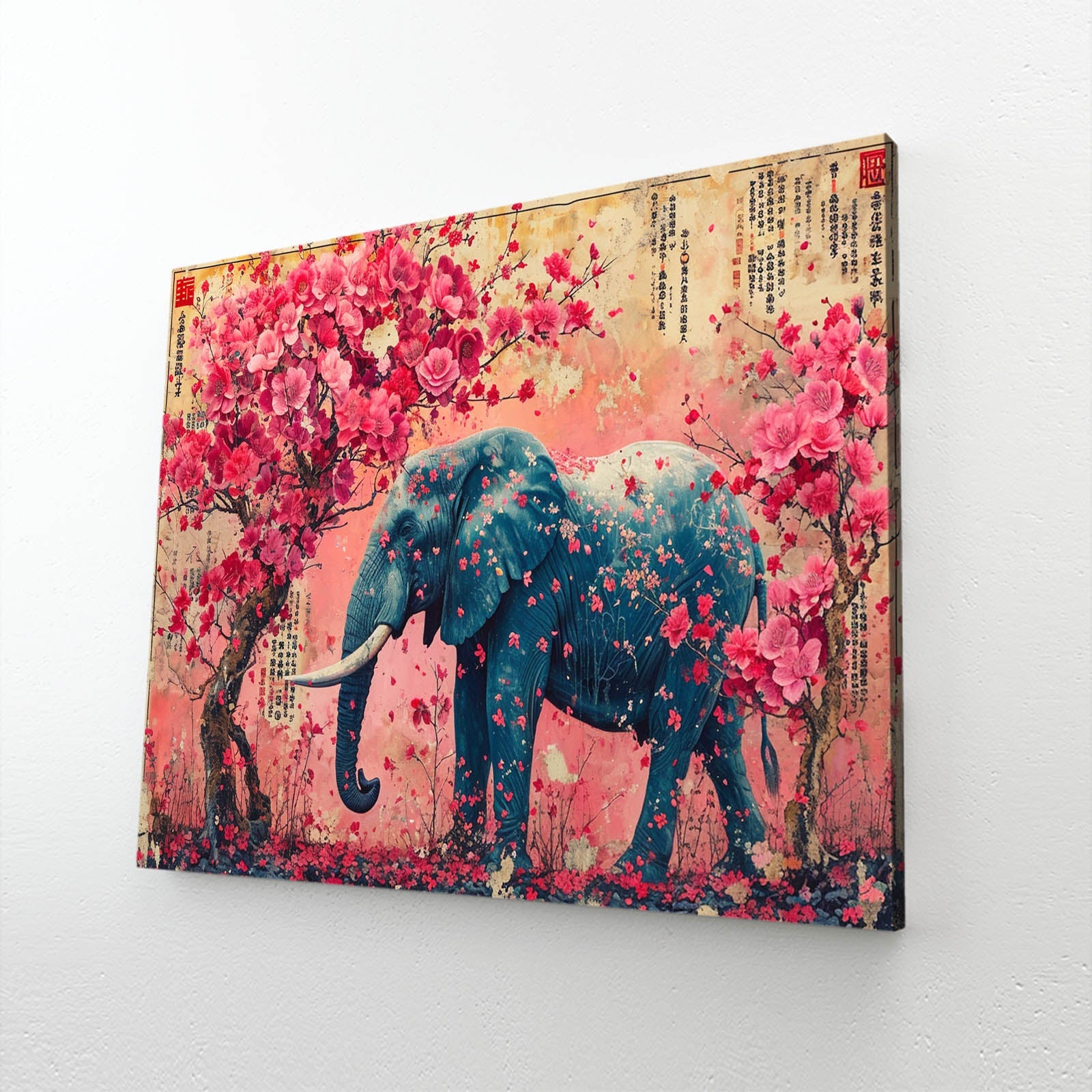 Elephant Flower Art