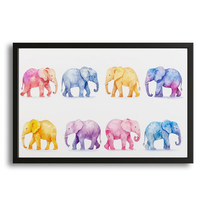 Elephant Nursery Art Print