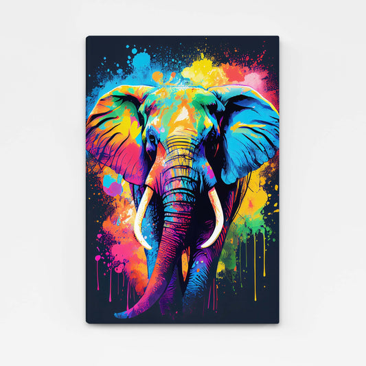 Elephant Pop Art Painting