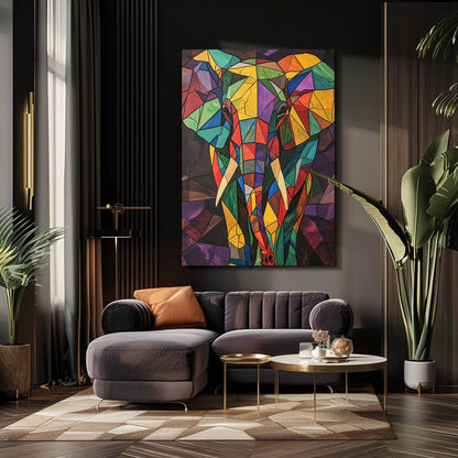 Elephant Vector Style Art