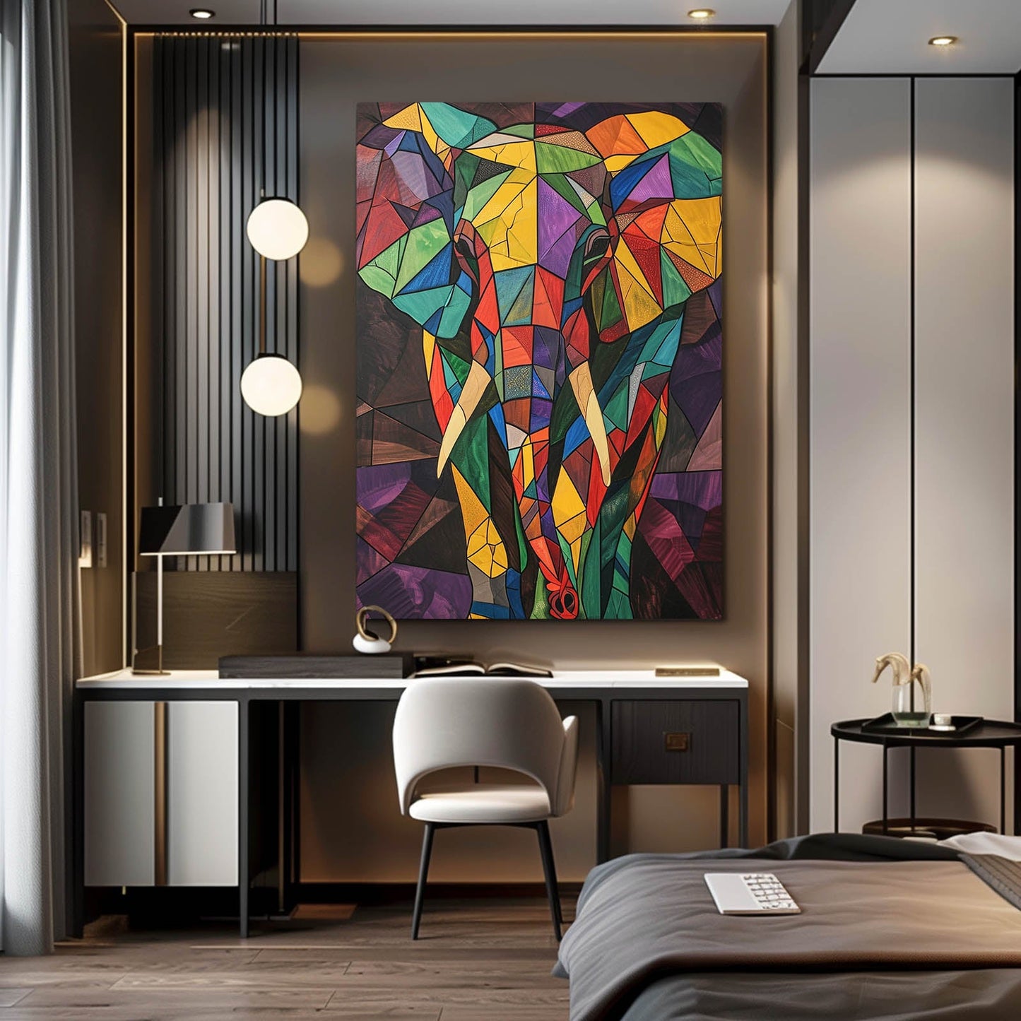 Elephant Vector Style Art