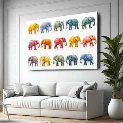 Elephant Wall Art For Living Room