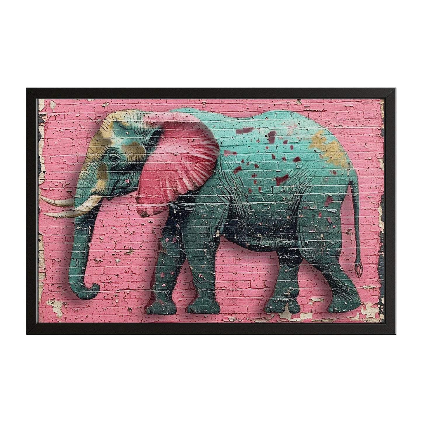 Elephant Wall Mural Art