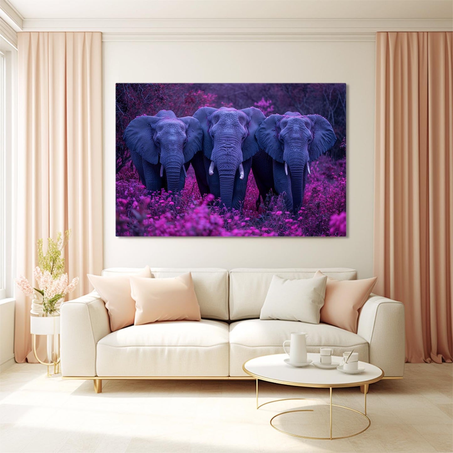 Elephants Wall Art
