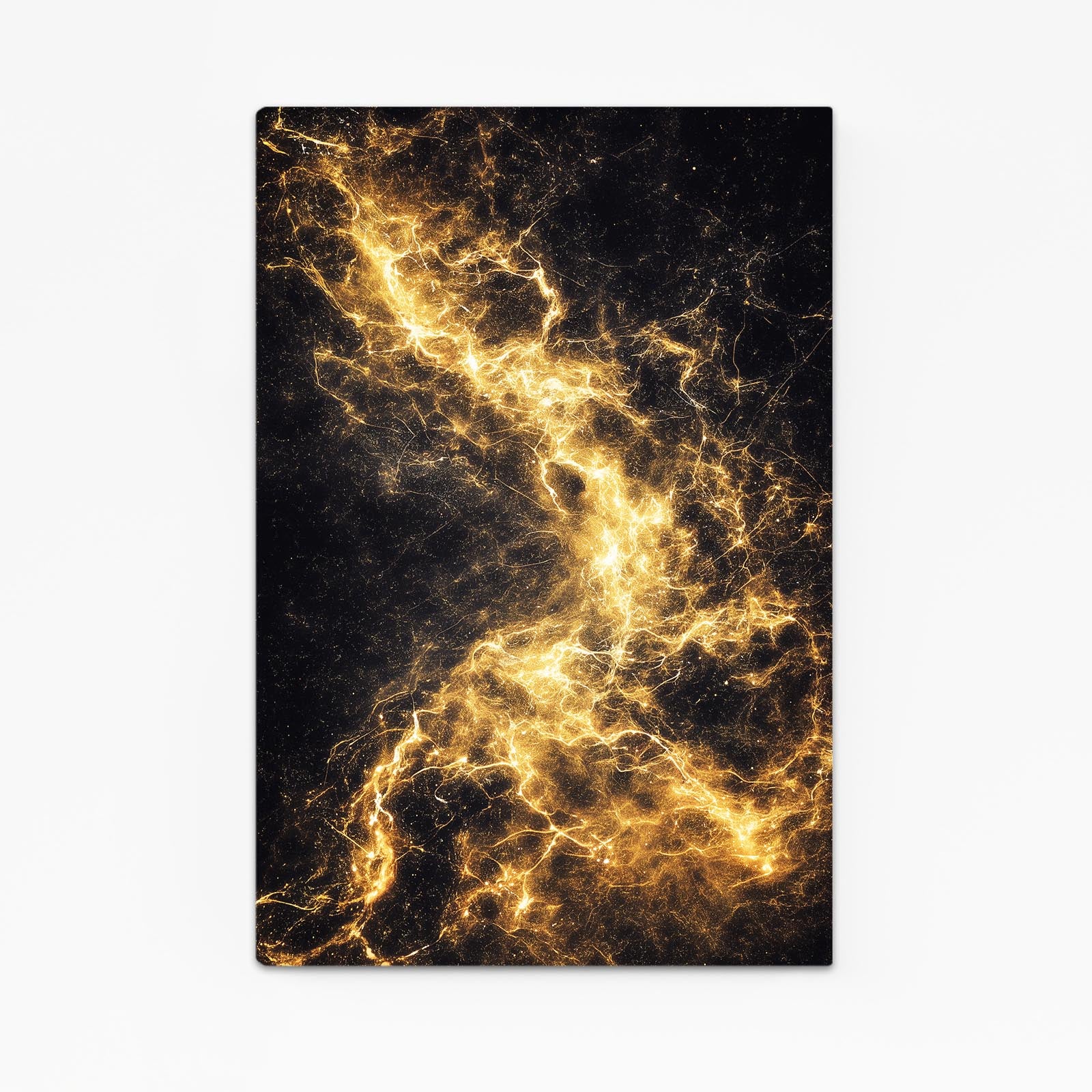 Ember Gold Nebula Canvas – ember gold nebula gold canvas print