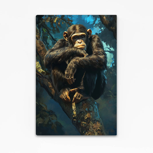 Emerald Canopy Perch Monkey Prints – emerald canopy perch monkey canvas print