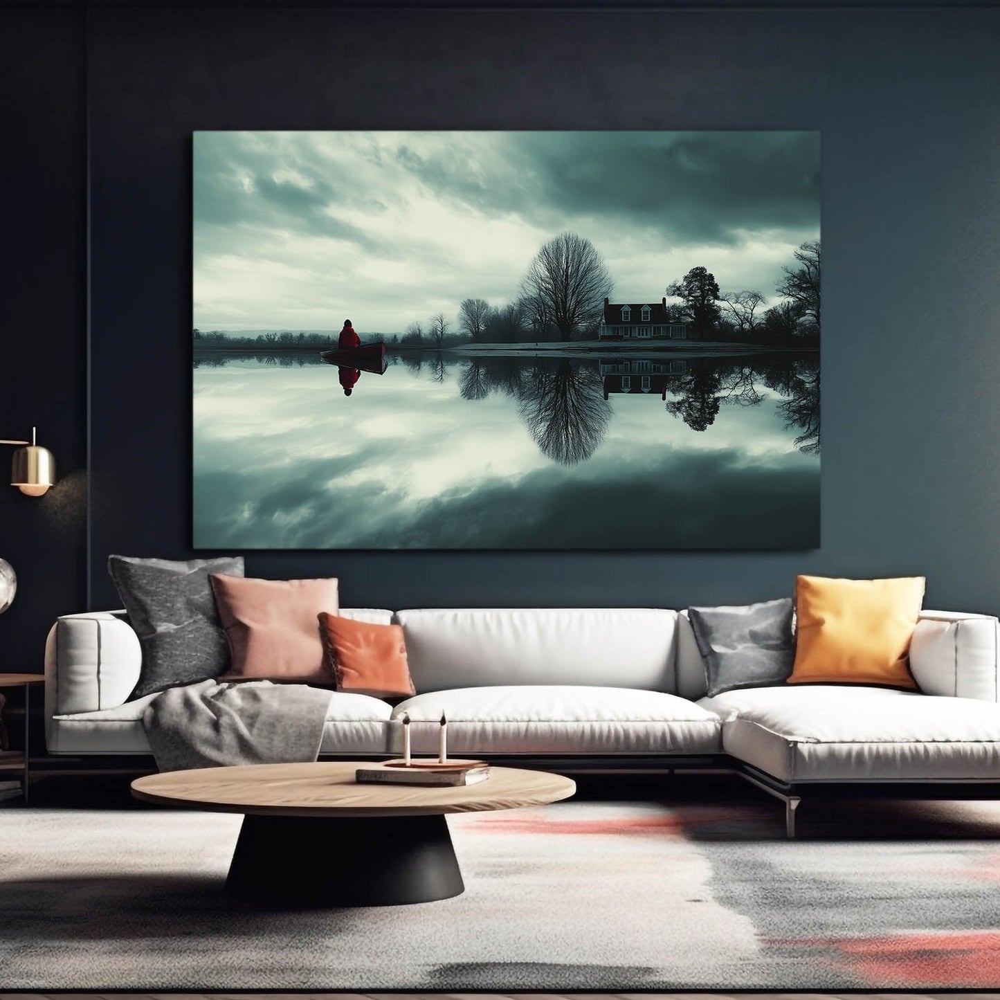 Emerald Lake Photography Wall Art – canvas print, view 3