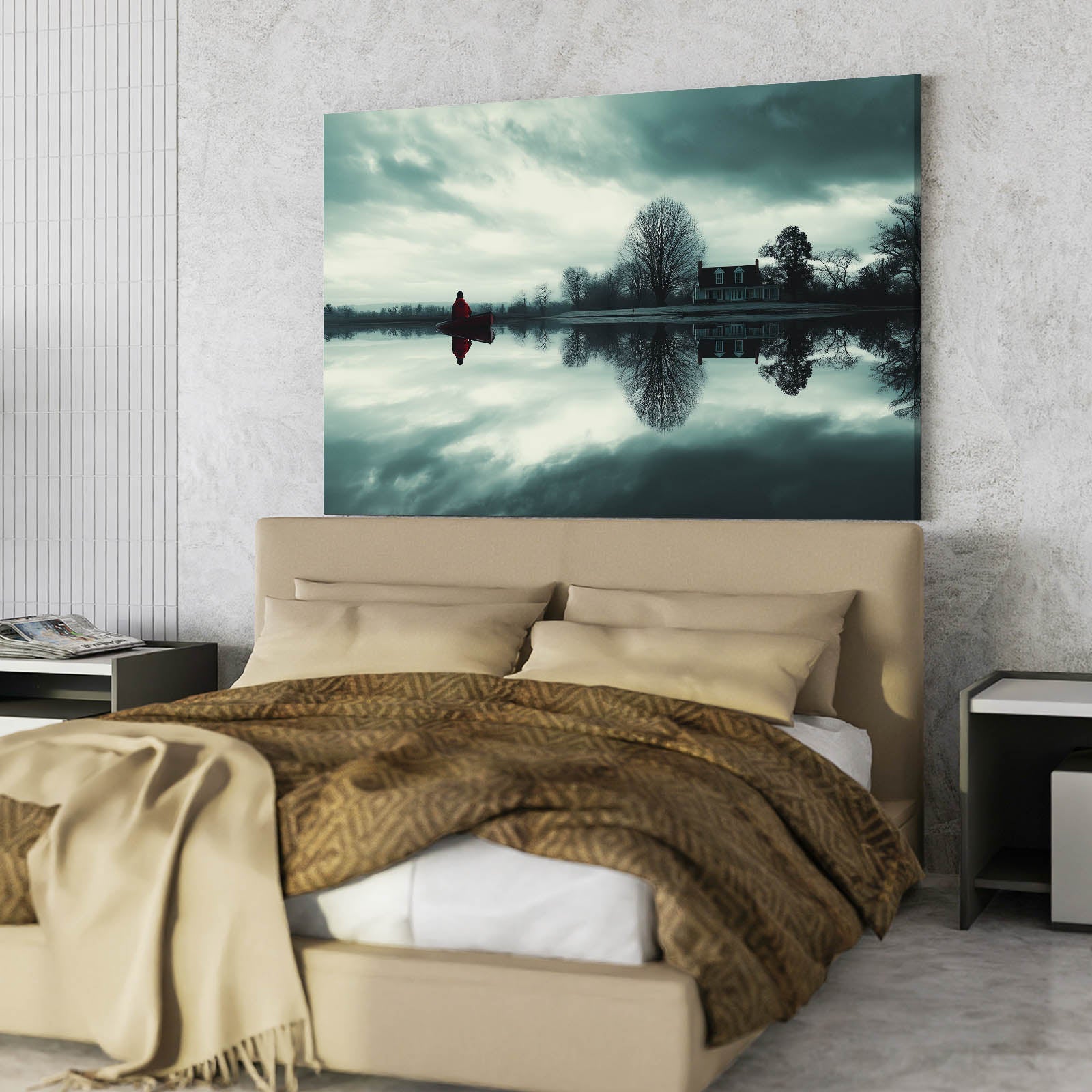 Emerald Lake Photography Wall Art – canvas print, view 4