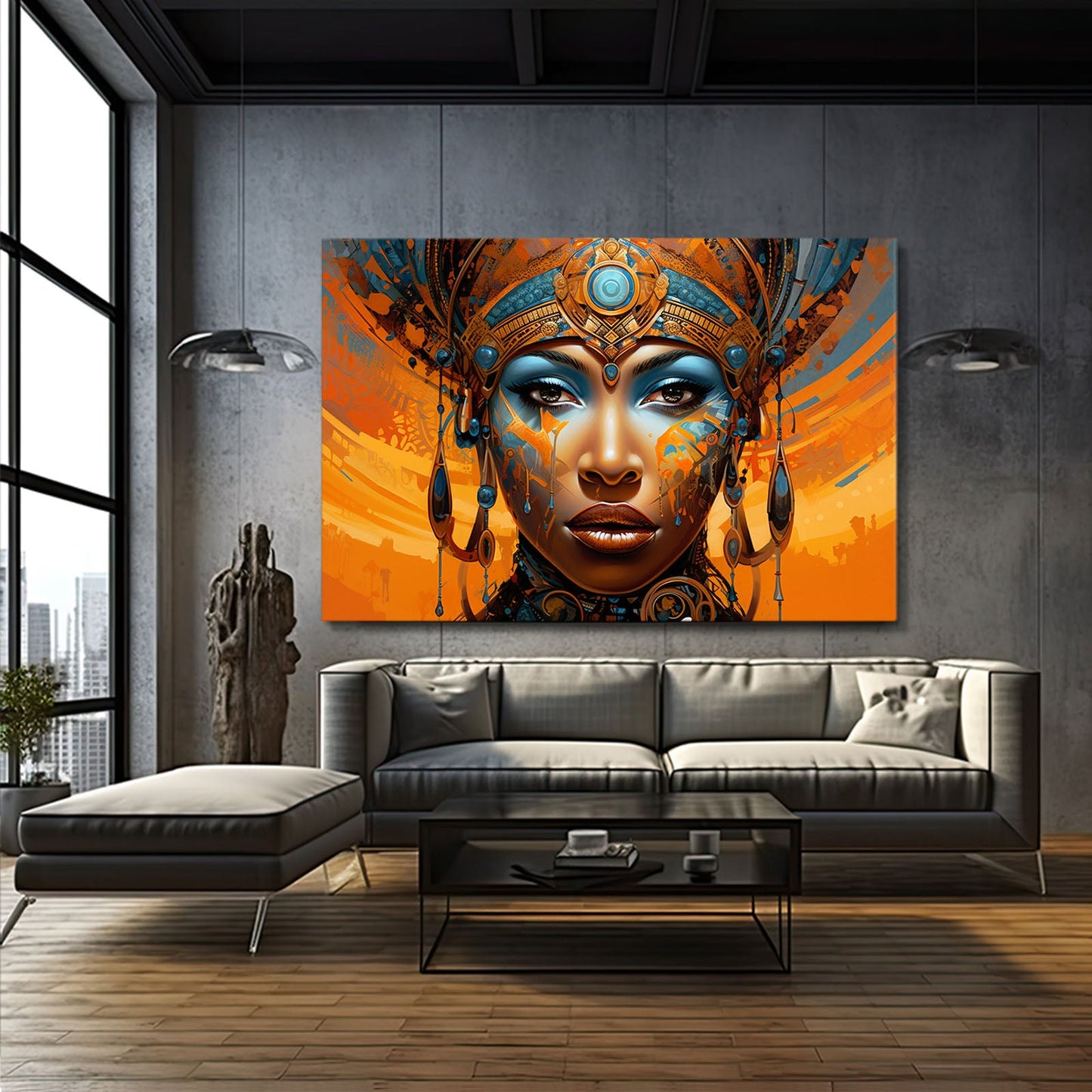 Empress of Light African Artwork