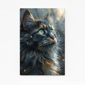 Enchanted Gaze Cat Wall Art