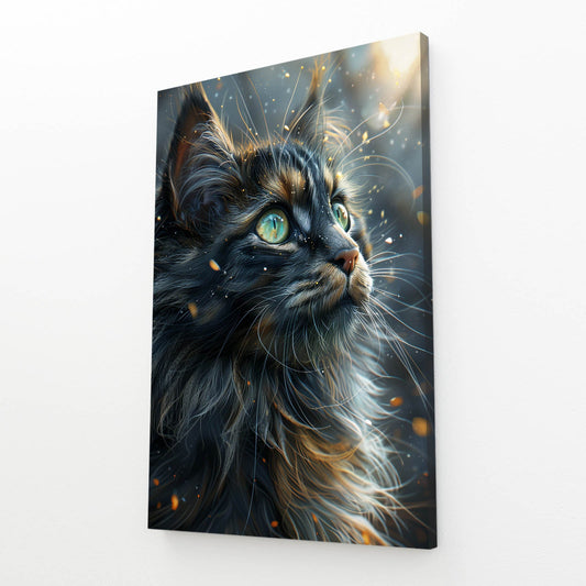 Enchanted Gaze Cat Wall Art