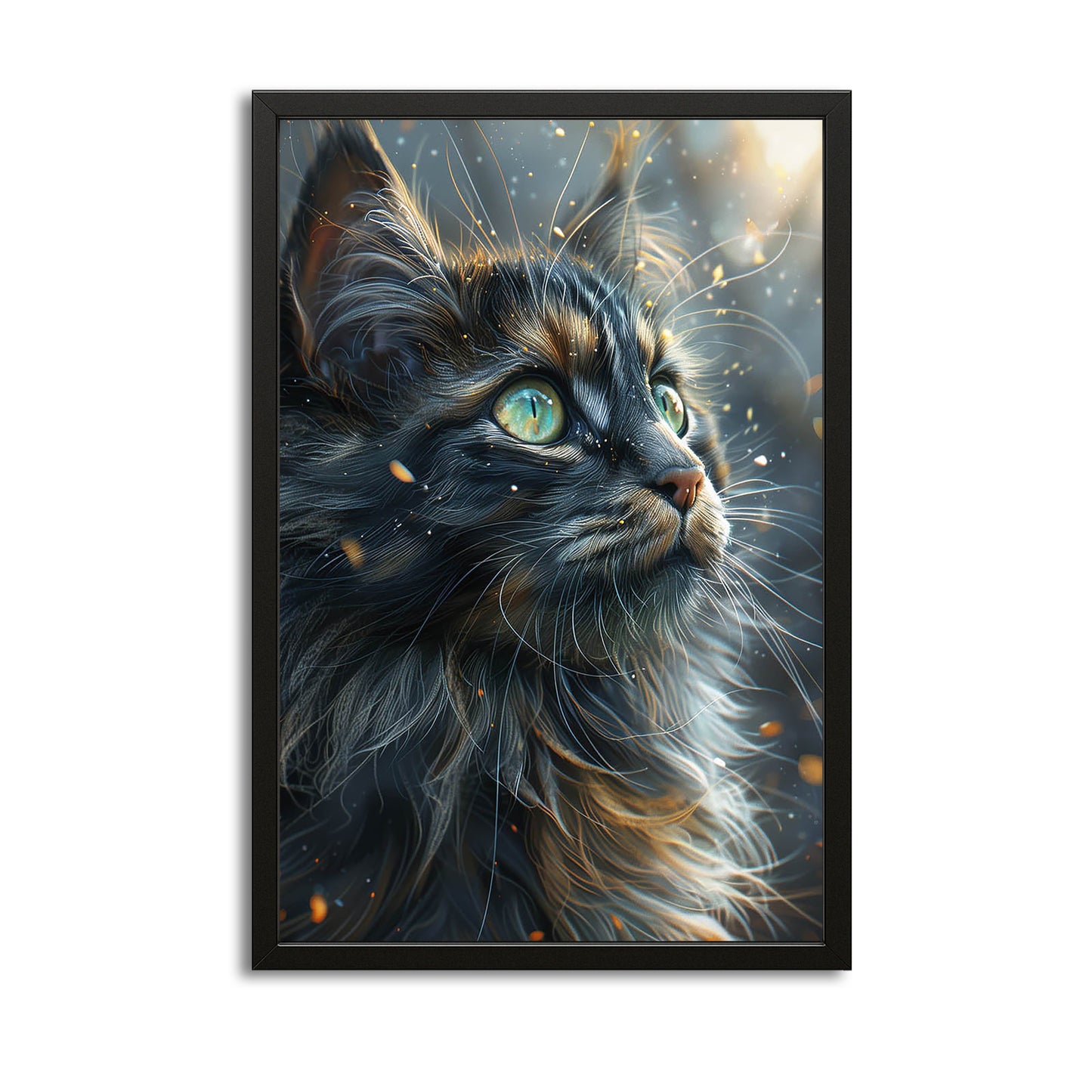 Enchanted Gaze Cat Wall Art