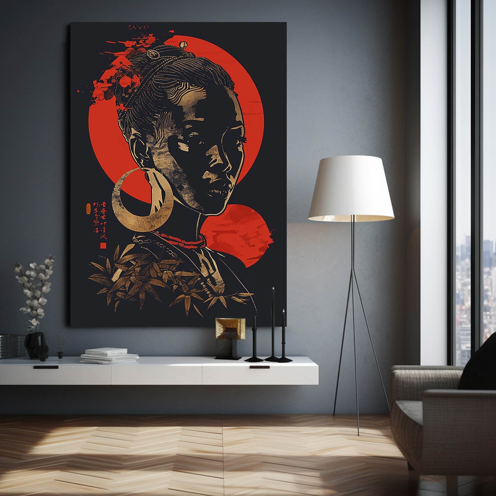 Eternal Queen African Artwork