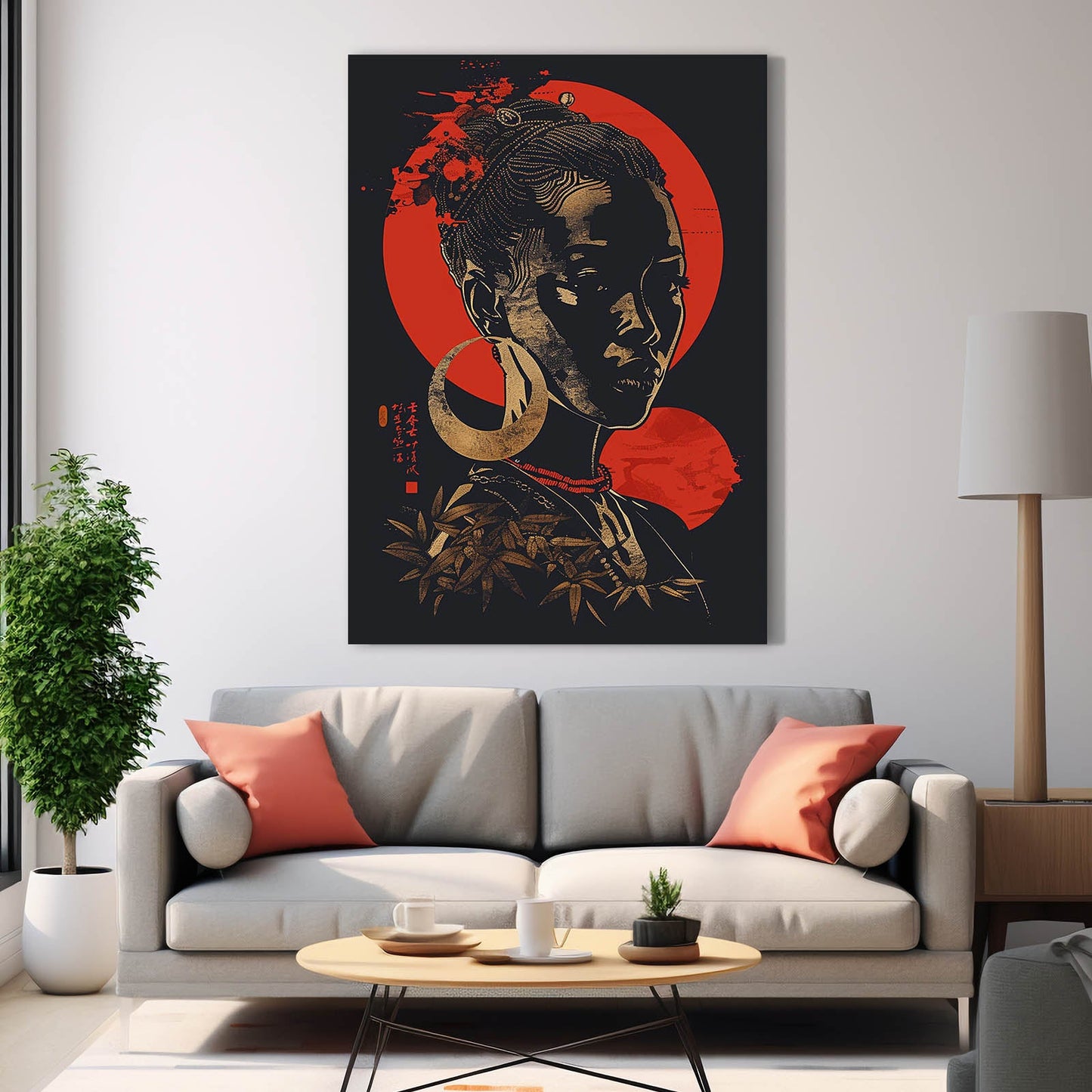 Eternal Queen African Artwork