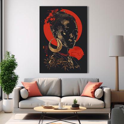 Eternal Queen African Artwork