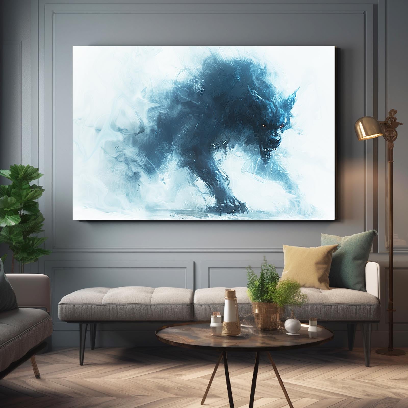 Evil Wolf Art